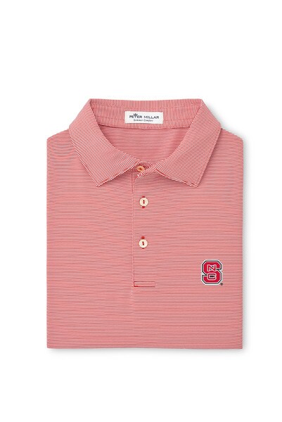 Red/White Jubilee Stripe Polo - Blo